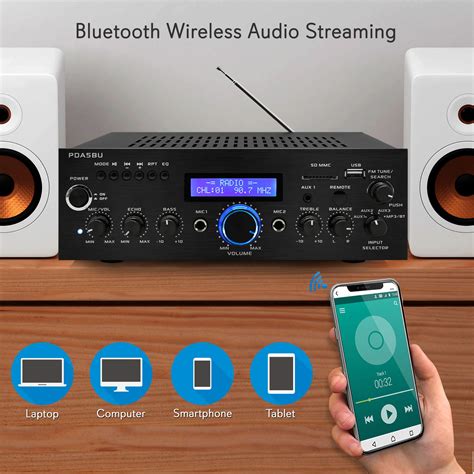 bluetooth fm radio receiver|best bluetooth home stereo receiver.